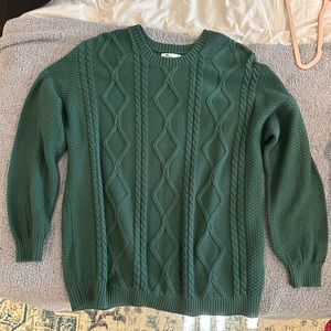 Green hollister sweater